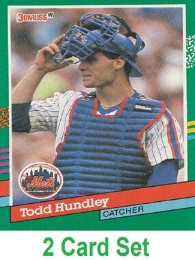 Todd Hundley Baseball Card Collection
